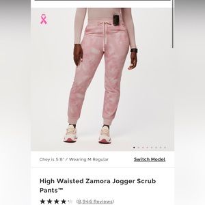NWT Figs Pink Scrub Pants